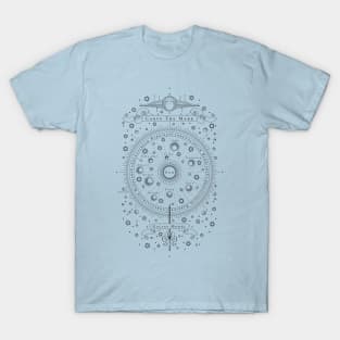 Carve The Mark - Galaxy Model Map T-Shirt